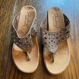 Skechers wedges. Size 8 EUC